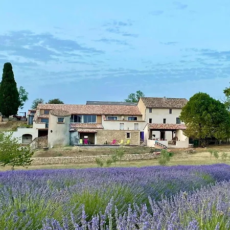 招待所 A La Ferme Au Milieu Des Lavandes
